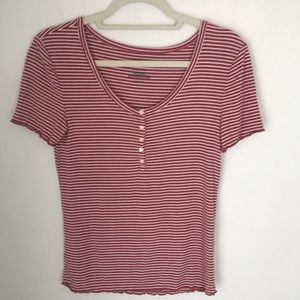 red striped tee